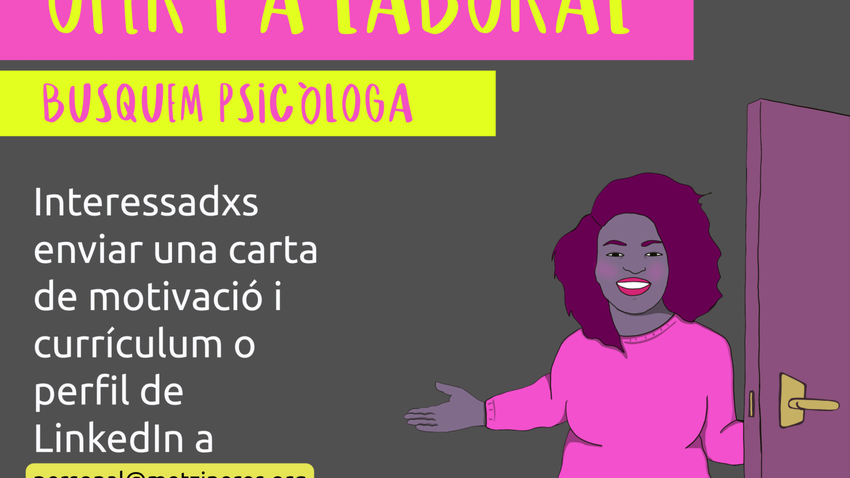Oferta laboral blog
